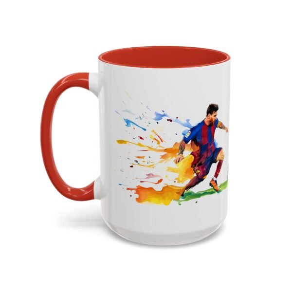 WickerStudio Football Quote With the Legend Messi, Sports Fan, Soccer Lover Cup, Team Spirit Drinkware, Customized Mug - Image 31