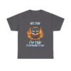 WickerStudio Its Fine, Everything Fine Unisex Tee, Animal Lover Gift, Cute Animal Graphic Shirt, Bookworm Tee - Image 25