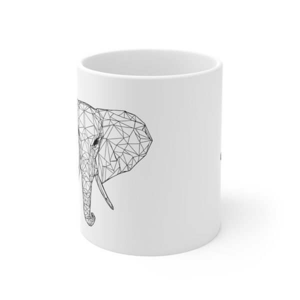 WickerStudio Elephant Save Wildlife Mug 11oz, Eco-Friendly Coffee Cup, Animal Lover Gift, Elephant Lover, Jungle Safari Decor