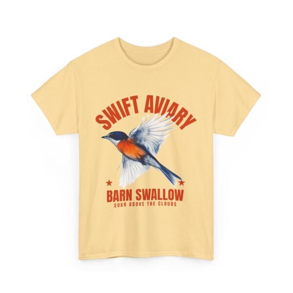 WickerStudio Barn Swallow T-Shirt, Bird Lover Tee, Nature Graphic Shirt, Wildlife Gift, Animal Print Top - Image 19