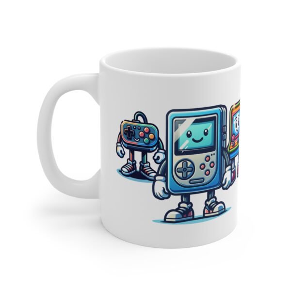 WickerStudio Vintage Memory Mug Game Joystick Arcade Retro Coffee Cup, Gamer Gift, Video Game Lover, Gaming Mug, Geeky Cup, - Image 2