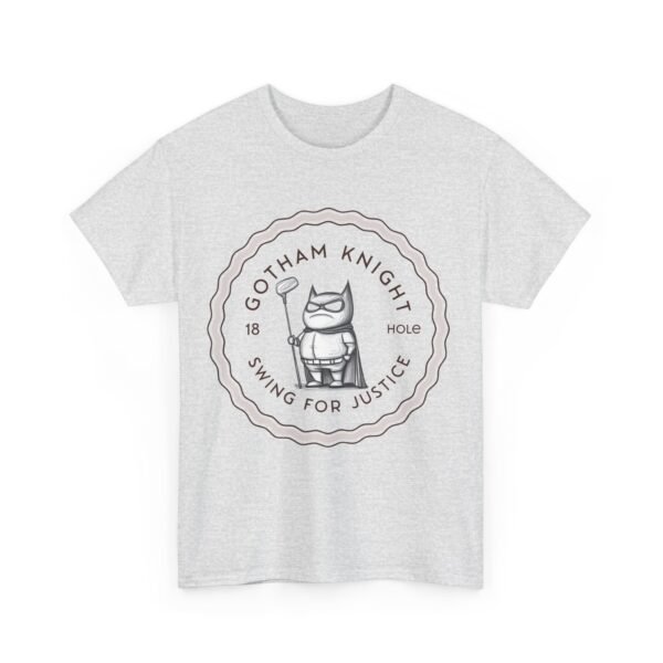 WickerStudio Gotham Golf Club Swing For Justice Unisex Tee, Superhero Gift Shirt, Comic Book Tee, Dark Knight Shirt - Image 11