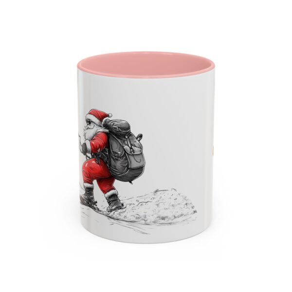 WickerStudio Santa is on his way, Snow Kiting, Christmas Mug, Holiday Mug, Festive Mug, Santa Mug, 11oz,  Gift for Christmas - Image 9