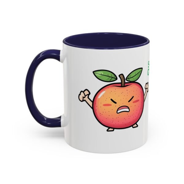 WickerStudio Orange Angry Accent Coffee Mug 11oz - Unique Kitchen Drinkware Gift for Tea Lovers - Image 7