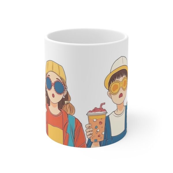WickerStudio Oh My God It's Trump, Humor Cup, Sarcastic Quote Tea Mug, Smiling Coffee Cup