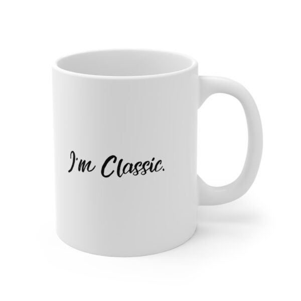 WickerStudio Not Old Man but Classic, Gift for GrandPa, Unique Coffee Cup, Vintage Style Mug, Father's Day Gift - Image 3