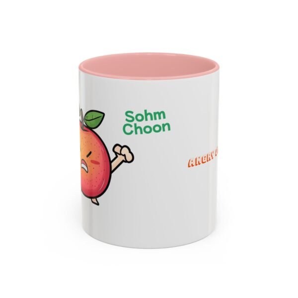 WickerStudio Orange Angry Accent Coffee Mug 11oz - Unique Kitchen Drinkware Gift for Tea Lovers - Image 9