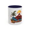 WickerStudio Kong is on vacation, Travel theme Mug, Gift for travelers, Animal lover gift, Ceramic Cup, Novelty Mug - Image 5