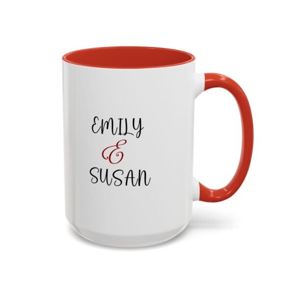 WickerStudio Best Friend Accent Coffee Mug (11, 15oz), BFF mug, friendship gift, bestie cup, personalized mug - Image 30