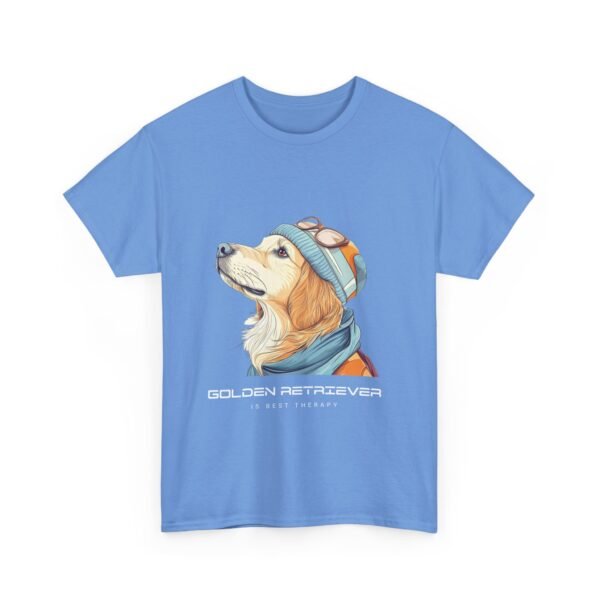 WickerStudio Golden Retriever Therapy Tee, Dog Lover Gift, Comfortable Cotton Shirt, Animal Therapy Top, Golden Owner Gift - Image 47