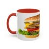 WickerStudio Funny Hamburger Mug, Ceramic Tea Cup, Cute Kitchen Decor, Unique Gift - Image 15