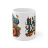 Pee Ka Boo Halloween Mug, Spooky Coffee Cup, Ghost Design Drinkware, Trick or Treat Cup, Boo Mug, Halloween Party Gift
