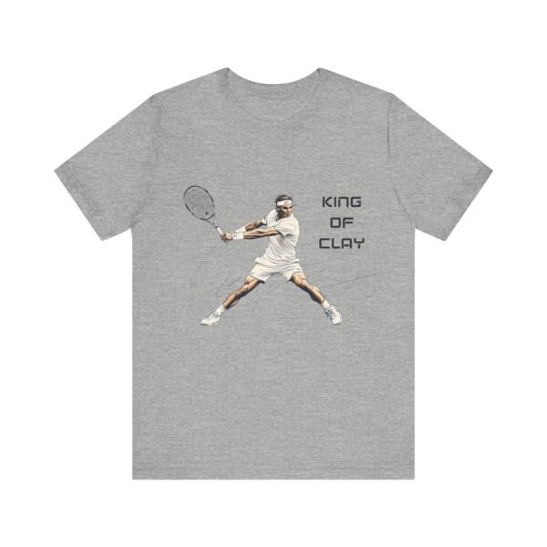 WickerStudio T-Shirt, King of Clay Rafa Super Fan, Tennis Tee, Sports Fan Gift, Tennis Player Shirt - Image 29