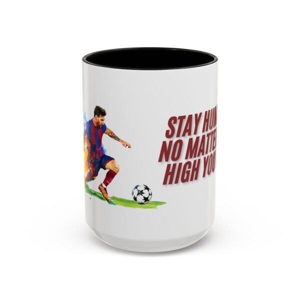 WickerStudio Football Quote With the Legend Messi, Sports Fan, Soccer Lover Cup, Team Spirit Drinkware, Customized Mug - Image 17