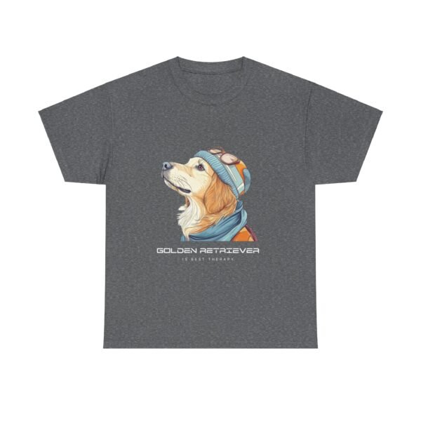WickerStudio Golden Retriever Therapy Tee, Dog Lover Gift, Comfortable Cotton Shirt, Animal Therapy Top, Golden Owner Gift - Image 33