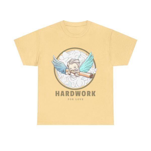 WickerStudio Cupid Hard Work for Love T-Shirt, Graphic Tee, Unisex Shirt, Cotton Tee, Inspirational Tee - Image 17