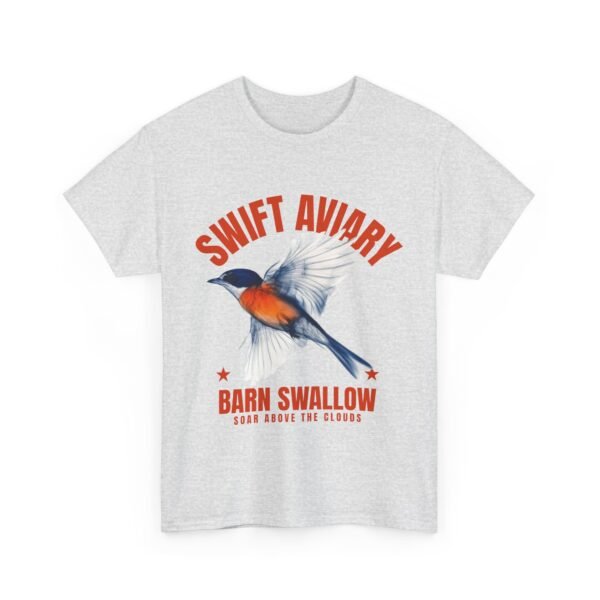 WickerStudio Barn Swallow T-Shirt, Bird Lover Tee, Nature Graphic Shirt, Wildlife Gift, Animal Print Top - Image 7