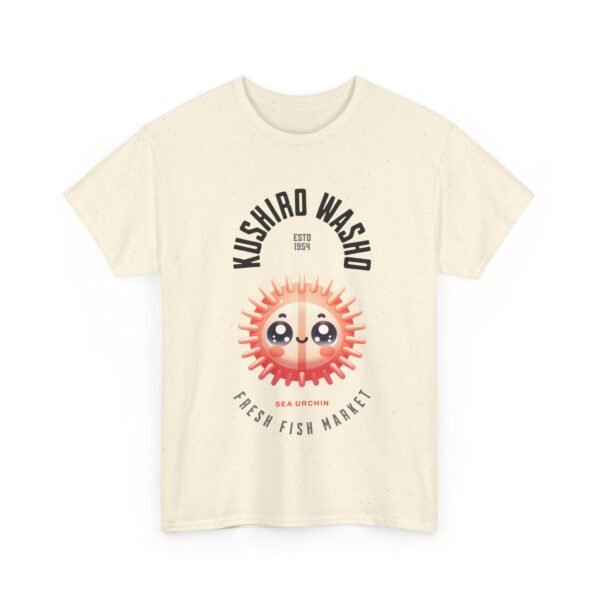 WickerStudio Japanese Seafood Market Unisex Tee - Kushiro Washo Design, Hokkaido T-Shirt, Sea Urchin T-Shirt - Image 19