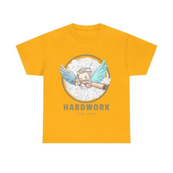 WickerStudio Cupid Hard Work for Love T-Shirt, Graphic Tee, Unisex Shirt, Cotton Tee, Inspirational Tee - Image 25
