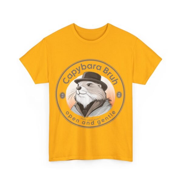 WickerStudio Capybara Unisex Tee, Cute Animal T-Shirt, Wildlife Lover Gift, Nature Graphic Shirt, Open and Gentle Mind - Image 23