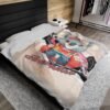 WickerStudio  Velveteen Plush Throw Blanket, Koala Australian Racing Design - Sofa Decor, Cozy Bedding, Home Accent - Image 12