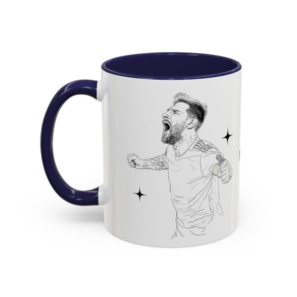 WickerStudio Messi Mug, Ballon D'or Football, La Pulga, Messi Fan Gift, Soccer Legend Mug, Messi Fan Coffee Cup - Image 7