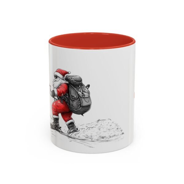 WickerStudio Santa is on his way, Snow Kiting, Christmas Mug, Holiday Mug, Festive Mug, Santa Mug, 11oz,  Gift for Christmas - Image 13
