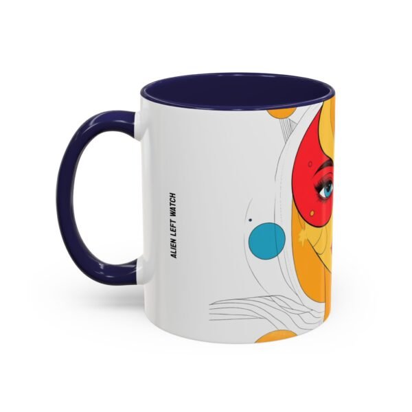 WickerStudio Funny Quote Accent Coffee Mug 11oz - Human Right Watch, Alien Left Watch Gift, Cute Tea Cup, Unique Office Decor - Image 7