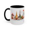 WickerStudio Bangkok City of Angels Coffee Cup, Ceramic Tea Mug, Traveler Souvenir Gift, Thailand Traveler - Image 3