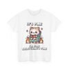 WickerStudio Cat Calmly Reading Unisex Tee, Kitten Lover Gift, Cute Animal Graphic Shirt, Bookworm Tee, Cat Lady Shirt - Image 3