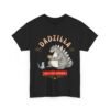 WickerStudio Father Power Dadzilla Unisex Heavy Cotton Tee Shirt for Dad, Father's Day Gift, Dad Birthday Present, Daddy Tee - Image 3
