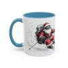 WickerStudio Santa is on his way, Ice Cross Downhill Christmas Mug, Holiday Mug, Festive Mug, Santa Mug - Image 19