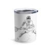 WickerStudio Tumbler 10oz, Nole Tennis Super Fan, Ultmate Stretch Leg, Tennis Enthusiasts Gift, Nole Lover Mug - Image 3