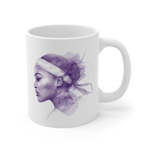 WickerStudio Serena Fan Mug, Tennis Lover Gift, Sports Coffee Cup, Tennis Player Tea Mug, Tennis Match Drinkware, Serena Fan. - Image 3