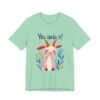 Motivational Quote Goat T-Shirt, Positive Vibes Tee, Inspirational Animal Shirt, Encouragement Unisex Top, You Can Do It, - Image 31