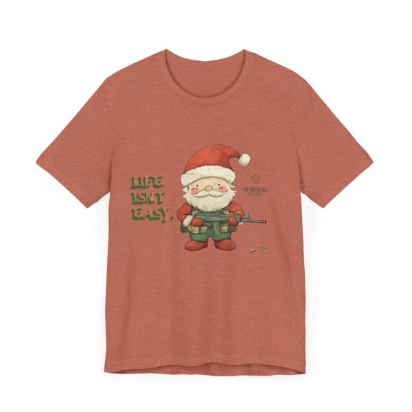 WickerStudio Santa Life is Not Easy T-Shirt, Santa Unisex Tee, Funny Graphic Shirt, Gift for Christmas, Casual Top - Image 11
