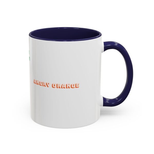 WickerStudio Orange Angry Accent Coffee Mug 11oz - Unique Kitchen Drinkware Gift for Tea Lovers - Image 6