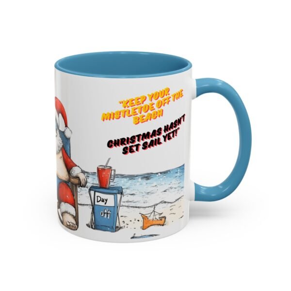 WickerStudio Santa on the Beach Christmas Not Come Yet, Festive Mug, Holiday Gift, Santa Mug, Seasonal Decor, Christmas Mug - Image 18