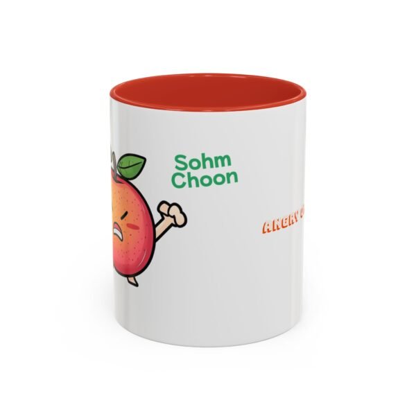 WickerStudio Orange Angry Accent Coffee Mug 11oz - Unique Kitchen Drinkware Gift for Tea Lovers - Image 13