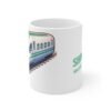 WickerStudio Shinkansen Bullet Train Mug 11oz, Japanese Train Lover Gift, Travel Mug, Tea Cup, Ceramic Mug, Commuter Gift - Image 2