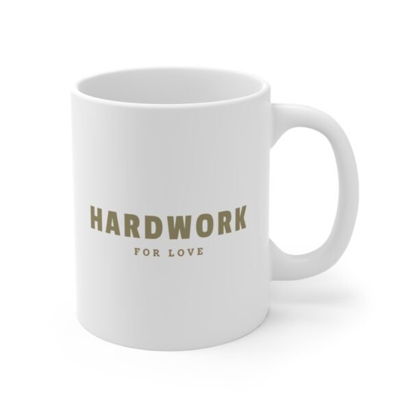 Mug 11oz, Cupid Love Heart Design, Valentine's Day Coffee Cup, Romantic Gift, WickerStudio Collection - Image 3