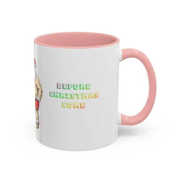 WickerStudio Santa Claus Relax on the Beach Before Christmas Come, Holiday Coffee Cup, Festive Xmas Gift, Novelty Mug - Image 10