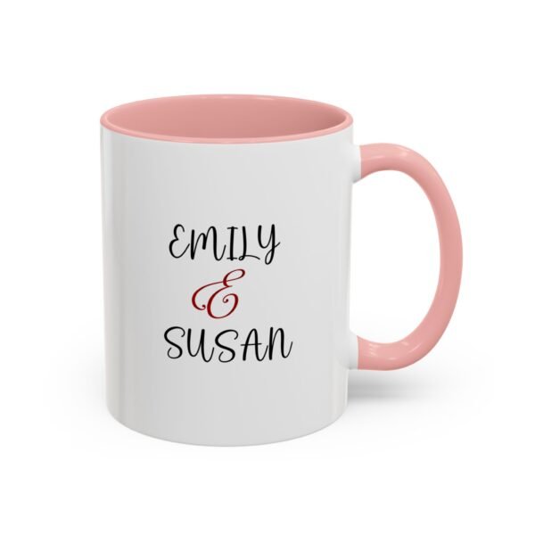 WickerStudio Best Friend Accent Coffee Mug (11, 15oz), BFF mug, friendship gift, bestie cup, personalized mug - Image 10