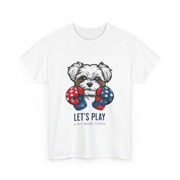 WickerStudio Shih Tsu T-Shirt, Puppy Lover Gift, Animal Tee, Dog Owner Shirt, Playful Dog Top - Image 3