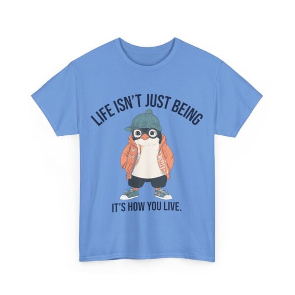 WickerStudio Motivation Penguin T-Shirt, Unisex Tee, Motivational Graphic Shirt, Inspirational Top, Courage Quote - Image 39