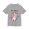 Motivational Quote Goat T-Shirt, Positive Vibes Tee, Inspirational Animal Shirt, Encouragement Unisex Top, You Can Do It, - Image 35