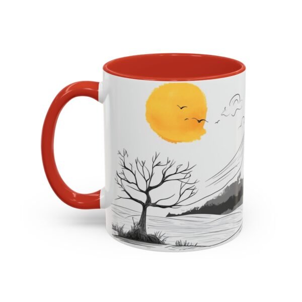 WickerStudio Mountain Trail Trekking Duet Lover Coffee Mug, Outdoor Adventure Camping Tea Cup Gift, Hiking Couple - Image 15