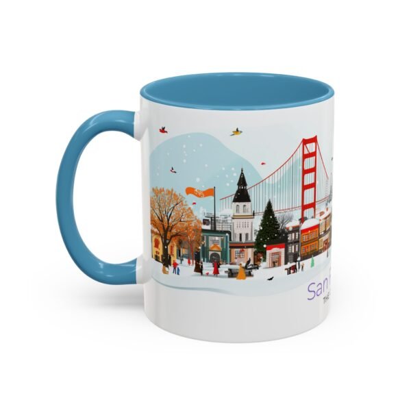 WickerStudio San Francisco The Golden City Design, California Travel Souvenir Cup, Ceramic Tea Mug, Gift for Traveler, - Image 19