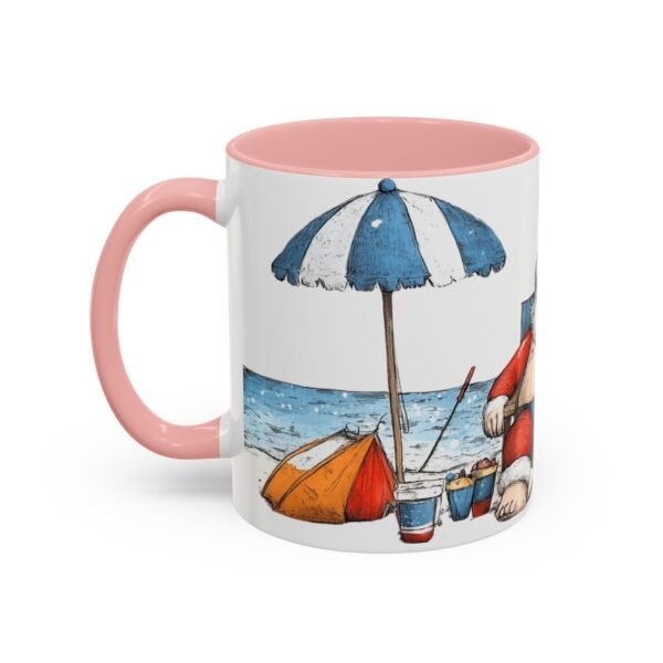 WickerStudio Santa on the Beach Christmas Not Come Yet, Festive Mug, Holiday Gift, Santa Mug, Seasonal Decor, Christmas Mug - Image 11