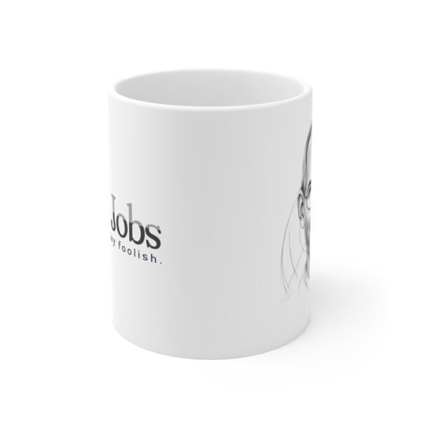 WickerStudio Steve Jobs Memorial Mug, In Memory of Steve Jobs, Gift for Apple Fans, Inspirational Quote Mug, 11oz